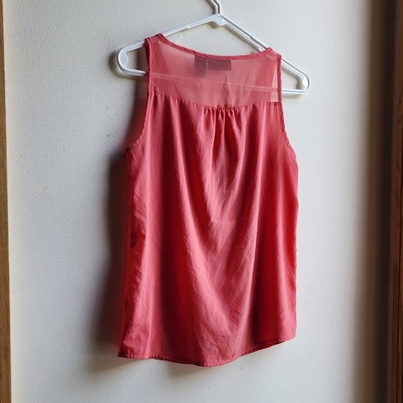 DKNY Jeans Petites Coral Tank Top Size Petite Small - Picture 8 of 12